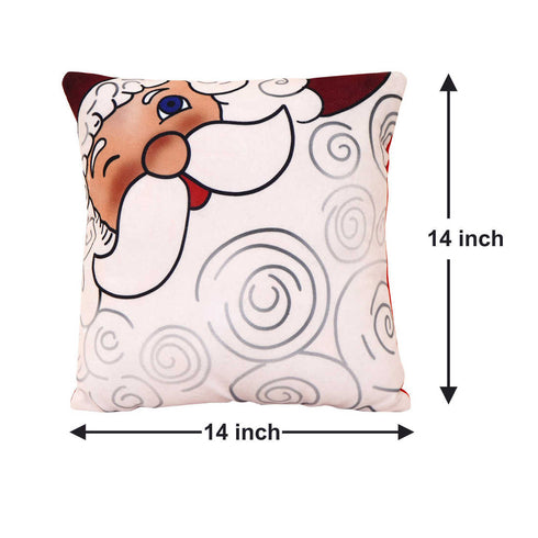 Santa Claus Christmas Cushion - Uncommongifts.in